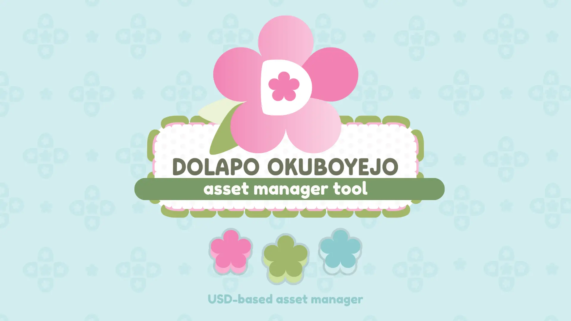 Poster for Scene Constructor Tool.